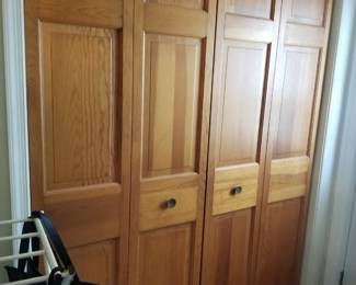 Solid wood bi-fold doors