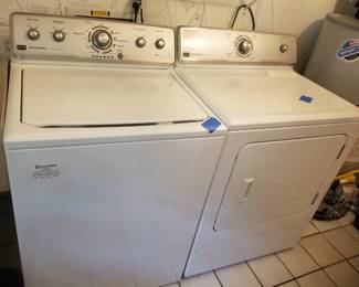 Maytag Centennial washing machine & ELECTRIC dryer