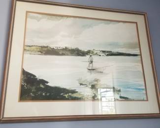 Bermuda by Andrew Wyeth framed print