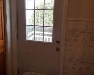 Entry door - interior