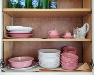 Fiesta ware dinnerware