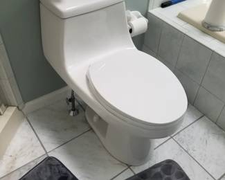 Glacier Bay one-piece dual flush commode
