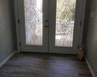 Entry door - interior