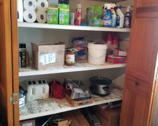 Household aids; wooden bi-fold doors