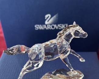 Swarovski Crystal Statue Figurine Esperanza Foal Horse New RARE