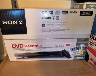 Sony DVD recorder new in box