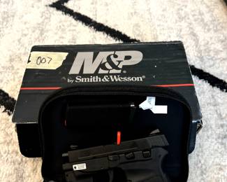 S&W M & P with crimson trace laser