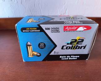Aquila - no powder - subsonic 22lr