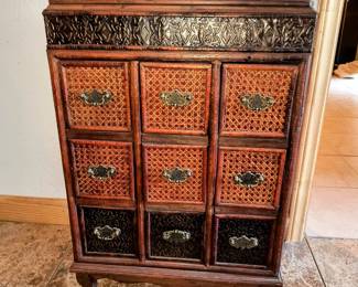Apothecary cabinet