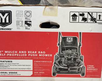 Yard machines self propelled lawnmower - new in box