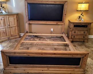 Rustic bedroom suite