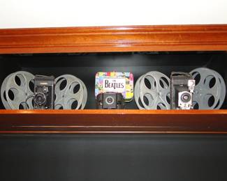 Cameras and movie reels