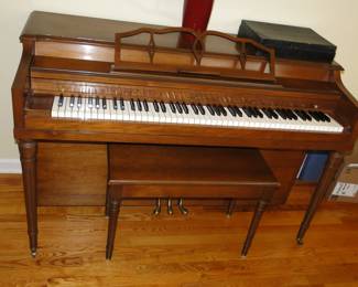 Winter upright piano