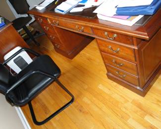 Desk, Office Chair