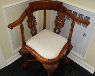 Chippendale Style Corner chair two of these