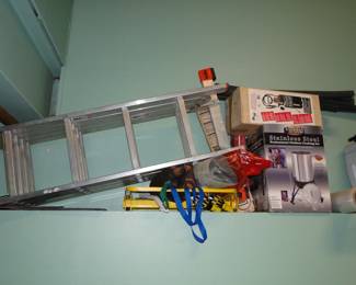 Little Giant and garage items