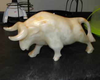 Alabaster Bull