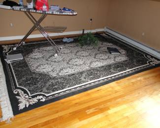 Black and white carpet 8x11 1/2