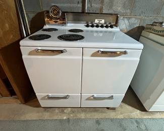 Vintage Frigidaire and Hotpoint stoves. They work. 