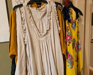 Lots of Flax linen clothing