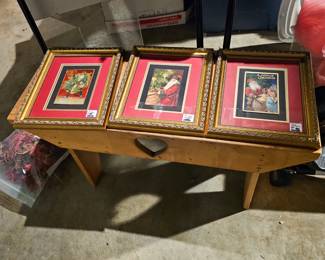 Victorian German Santa post cards