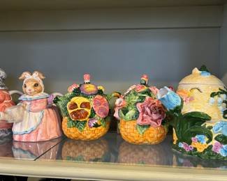 Ceramic  Character Tea Pots