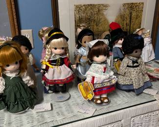 Around the world Precious Moments Dolls