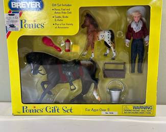 Breyer Ponies Toys | Vintage Breyer Ponies horse and foal toy set in original box.