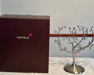 Papyrus "Family Tree" Photo Holder | Papyrus free-standing tree-shaped family photo holder. - h. 13 in