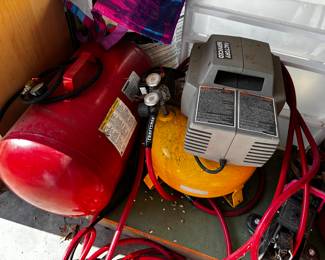 2 Compressors - Craftsman and Husky