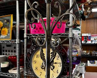 Iron Coat and Hat Rack