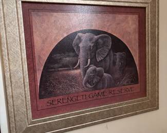 We love our elephant prints and decor