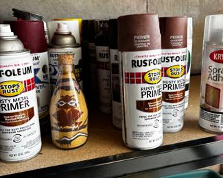 Spray paint of all kinds