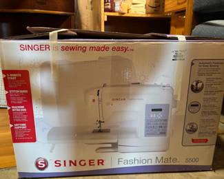 Craft Room with everything including 2 Singer Sewing Machines. Singer Fashion Mate 5500