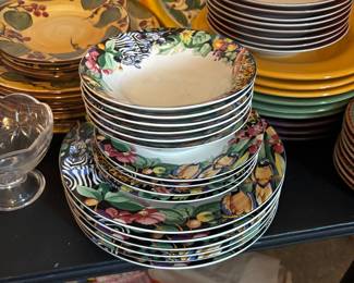 1990's Palm Beach "Rain Forest" Dishes