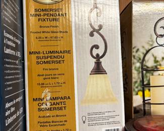 Hampton Bay Somerset Mini Pendant Fixture