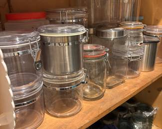 Storage Jars with lids
