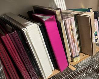 Binders, photo books, kits