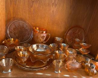 Marigold and Jeanette Glass Collection