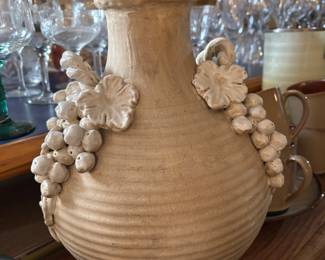 Love this unusual relief  pottery.