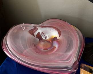 Pink Vintage Heart Bowl (2)