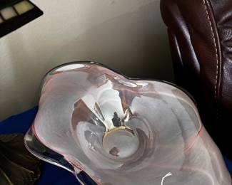 Pink Vintage Art Bowl