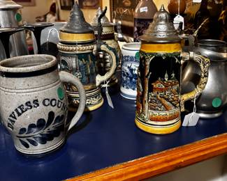 German Steins and Mugs