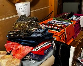 Fabric sold by the box and individually