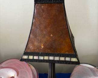 Mica Shade small lamp