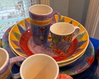 Sweet Shoppe by Sango "Marizipan", "Almond Torte", Biscotte", "Birds and Beas", Cherries, Plates, Bowls, Mugs, Cannisters