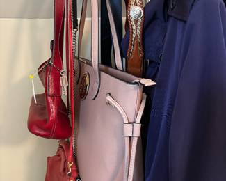 More wonderful bags. Beautiful coats of all lengths leather, cool, active ware, ponchos and styles.