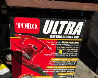 Toro Ultra Electric Blower Vac