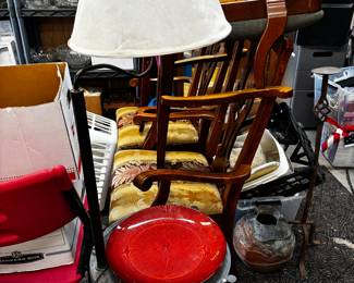 Floor Lamp with table