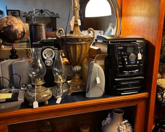 Decor and Jensen CD Player w speakers, Tuner, Cassette, 2 speakers